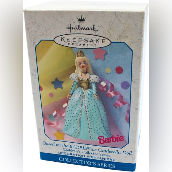 Hallmark Other - Hallmark Barbie as Cinderella Ornament
